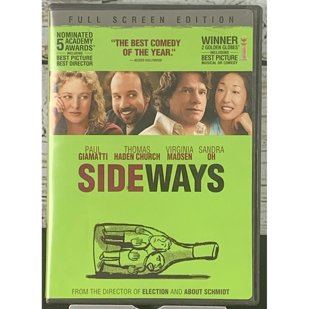 Sideways (DVD,‎ 2005, Full Screen) Paul Giamatti, Thomas Haden Church